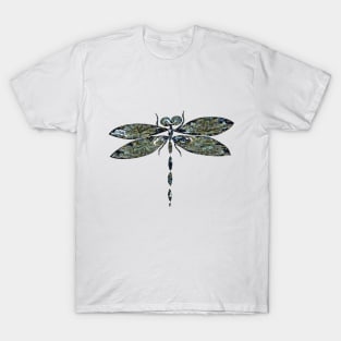 Stained Glass Dragonfly T-Shirt